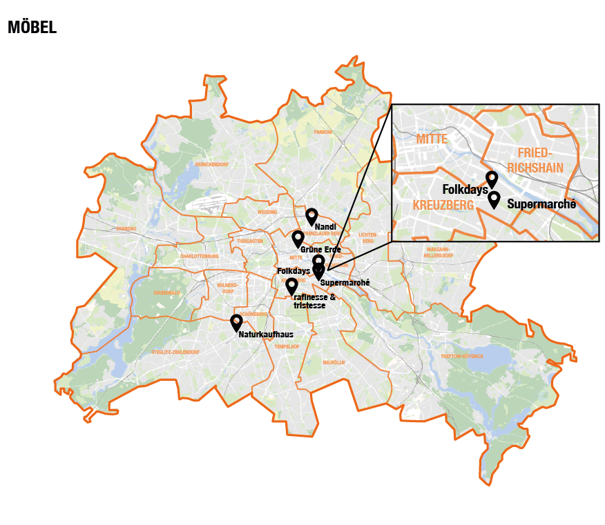 Berlin Karte Moebel